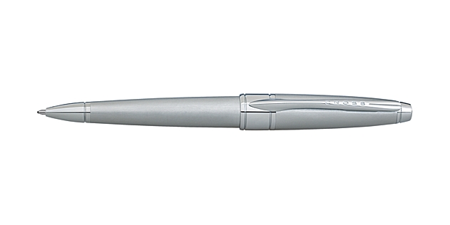 Apogee Limited Time Finish Brushed Chrome Ball Pen