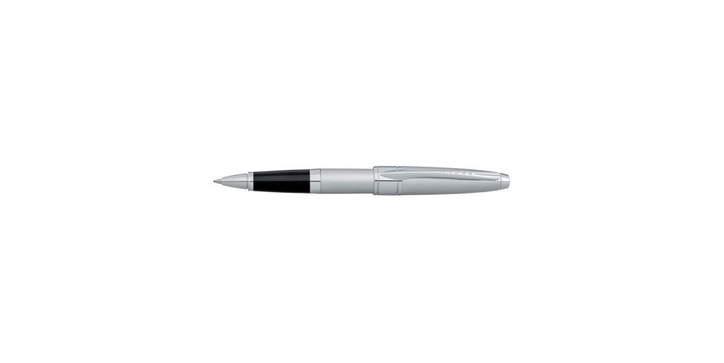 Apogee Limited Time Finish Brushed Chrome Rolling Ball Pen