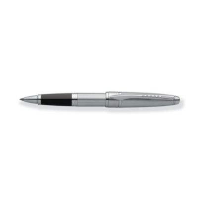 The Apogee Chrome Rollerball pen is pure poetry without writing a word. Features a rounded, highly polished, spring-loaded clip. It is accented by the wide, satin finish center ring.
