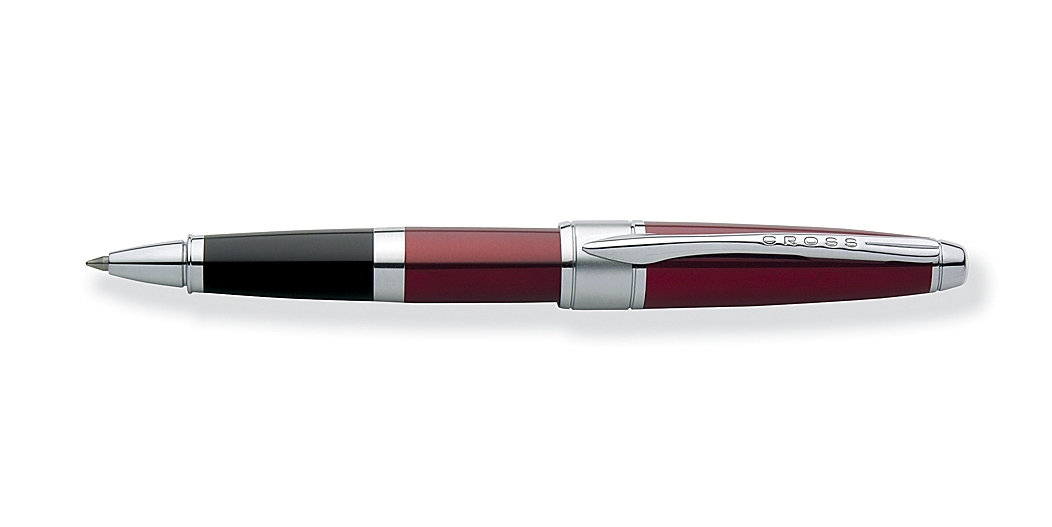 Apogee Titian Red Lacquer Selectip Rolling Ball Pen