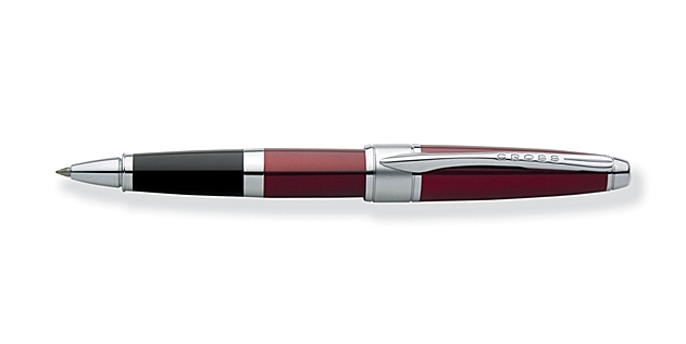 Apogee Titian Red Lacquer Rollerball Pen