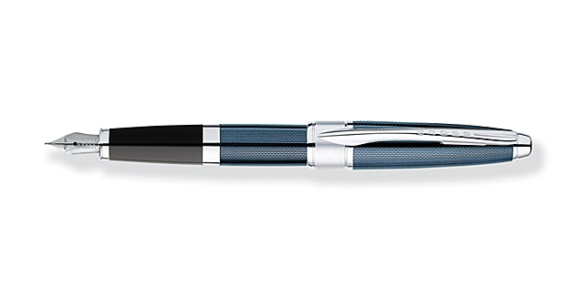 Apogee Frosty Steel Fountain Pen