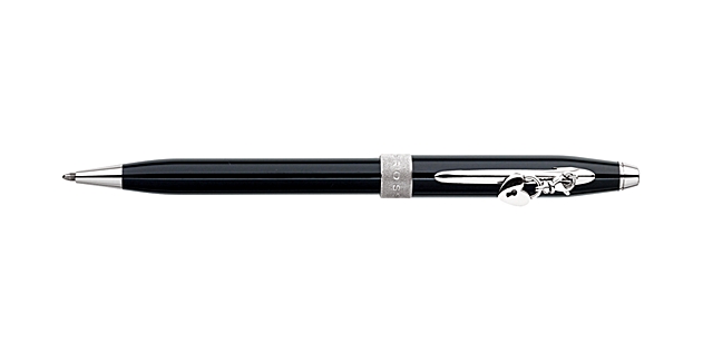 Sentiment Ebony Black Ballpoint Pen