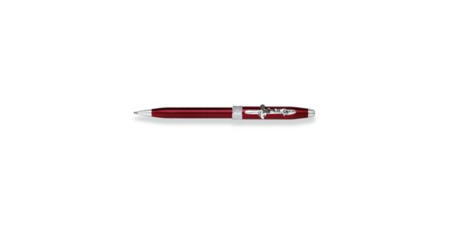 Cross Sentiment Red Lacquer Ballpoint Pen - Disney Special Edition