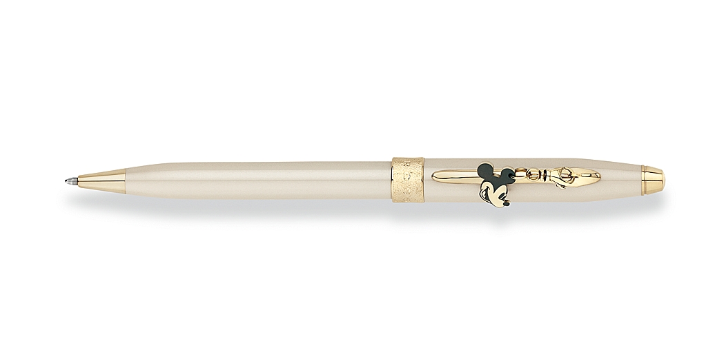 Cross Sentiment Ivory Lacquer Ballpoint Pen - Disney Special Edition