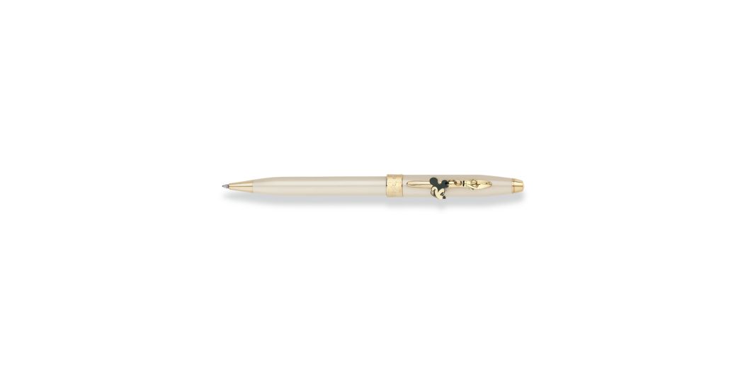 Cross Sentiment Ivory Lacquer Ballpoint Pen - Disney Special Edition