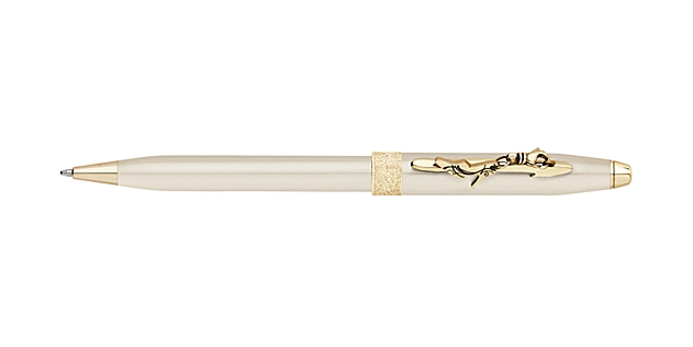 Cross Sentiment Ivory Lacquer Ballpoint Pen - Disney Collection