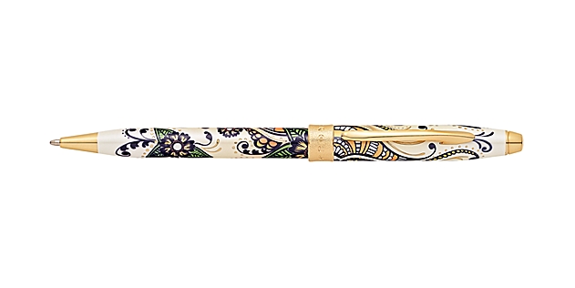 Botanica Golden Magnolia Ballpoint Pen