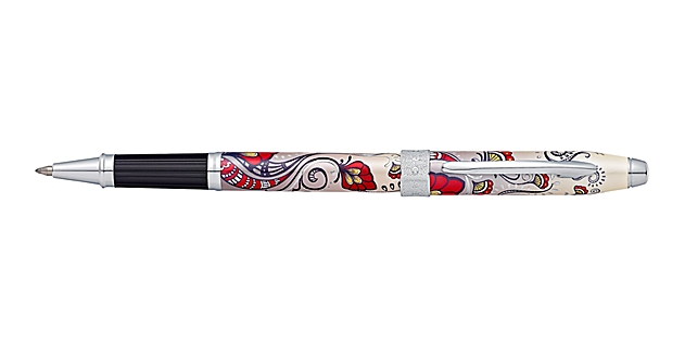 Botanica Red Hummingbird Vine Rolling Ball Pen