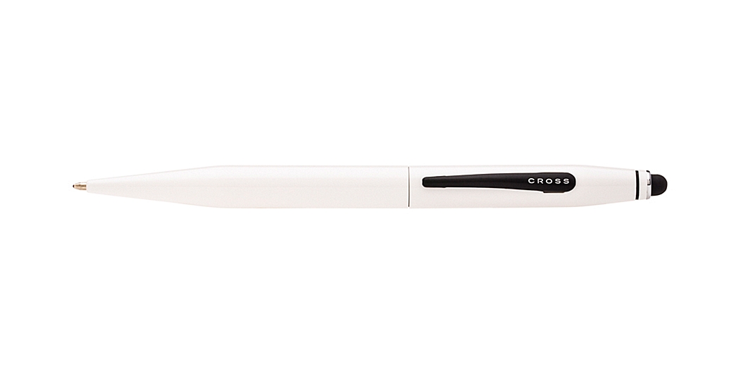 Tech2 Pearl White Ballpoint Pen