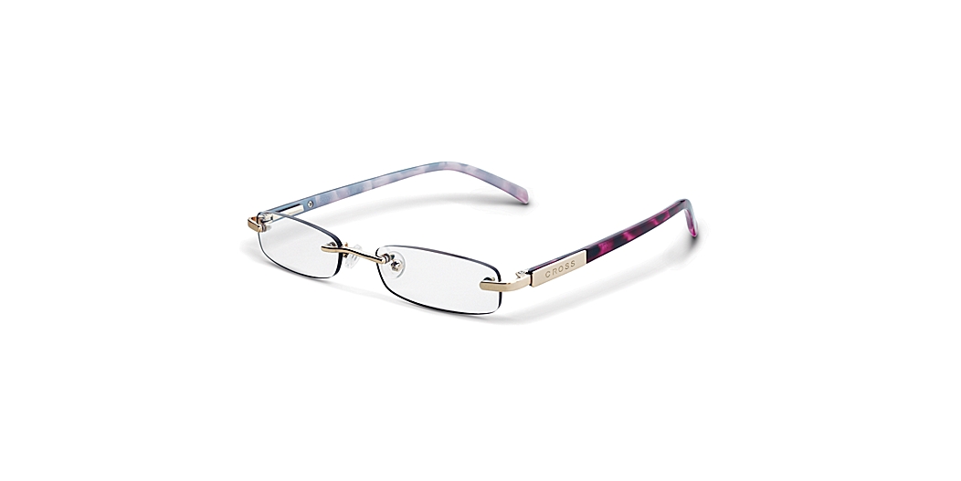 Georgina Collection Gold-tone Appointments with Purple Tortoiseshell