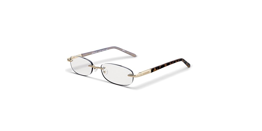 Stephanie Collection Pink and Tortoiseshell Temples with Gold-tone Accents