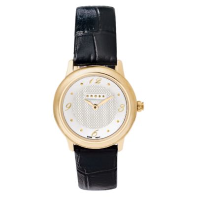 Product image for Chicago Reloj de Señoracon Correa de Piel Negra