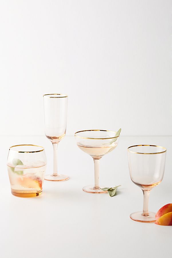 Slide View: 3: Harlow Flutes, Set of 2