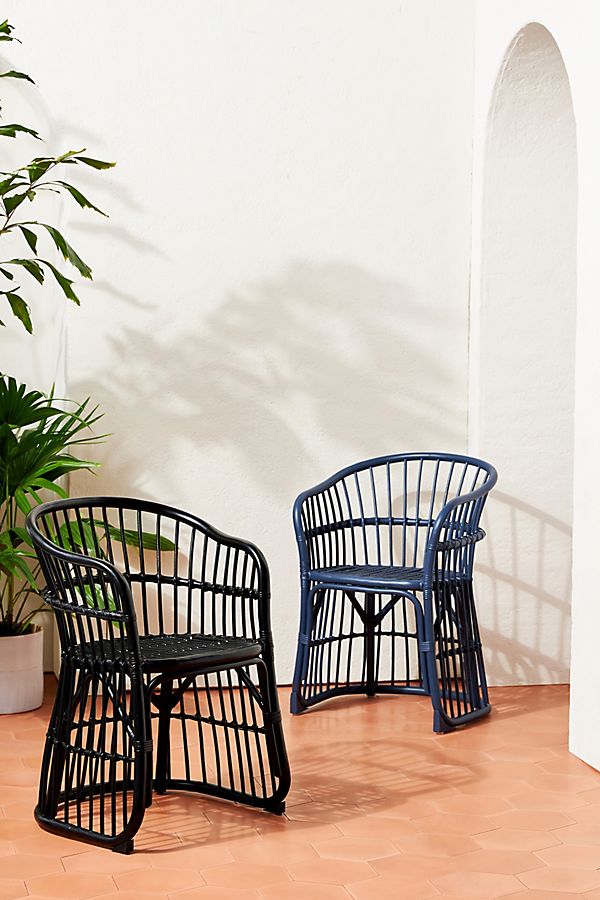Slide View: 1: Positano Indoor/Outdoor Dining Chair