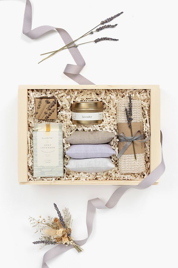 Slide View: 1: Loved and Found Lavender Curated Gift Box