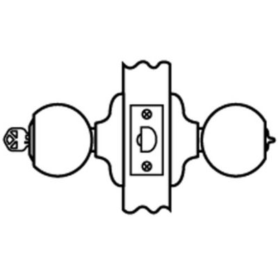 Keyed Entry Knob