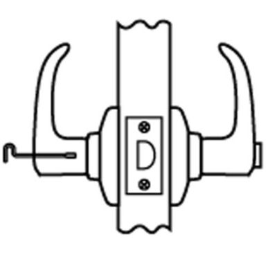Privacy/Bed/Bath Lever