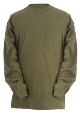 Heavyweight Pocket Tee - long sleeve