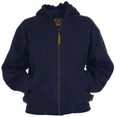 Toddler Full Zip Hooded Sweatshirt,Thermal Lined