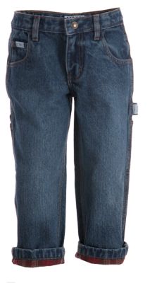 Youth Vintage Demin Flannel-Lined Carpenter Jean