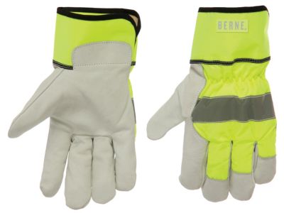 Utility Barn Glove -Safety Yellow