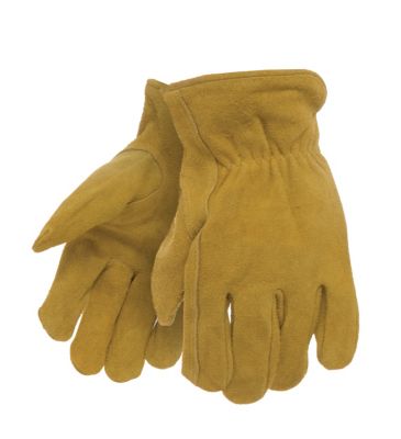 Split Leather Driving Glove
