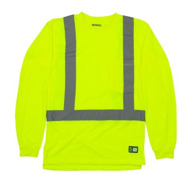 Hi-Visibility Long Sleeve Pocket Tee