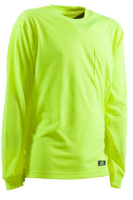 Enhanced-Visibility Long Sleeve Pocket Tee