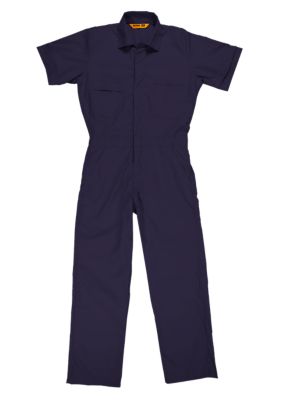 Poplin Short Sleeve Coverall
