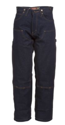 Rigid Denim Double-Knee Jean