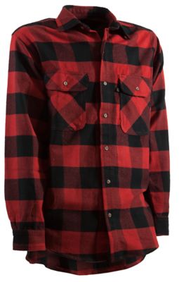 Heavy Weight Flannel Workshirt - Button Front
