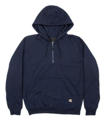Quarter-Zip Hooded Pullover - Thermal Lined
