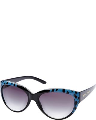 CATEYE WITH LEOPARD FRONT BLUE