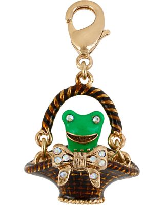 FROG BASKET CHARM MULTI