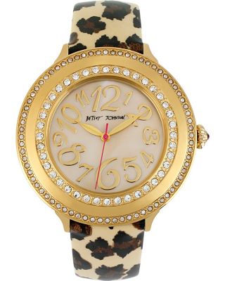 GOLD FACE LEOPARD WATCH LEOPARD
