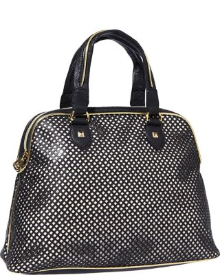 MESH MADNESS DOME SATCHEL BLACK