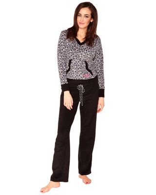 MICROFLEECE PJ SET BLACK