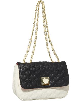 ONE AND ONLY FLAPOVER BAG CREAM MULTI