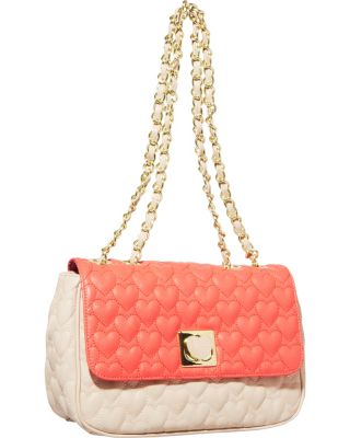 ONE AND ONLY FLAPOVER BAG RED MULTI