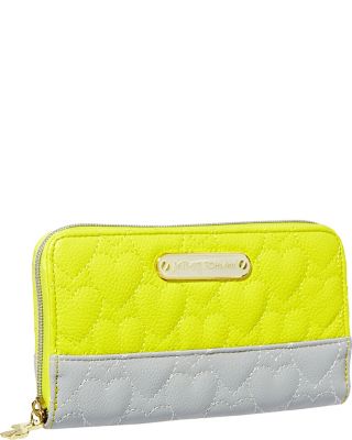 ONE AND ONLY ZIP WALLET YELLOW-MULTI