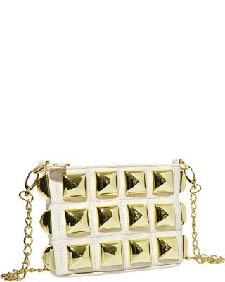 STUD MUFFIN CROSSBODY IVORY