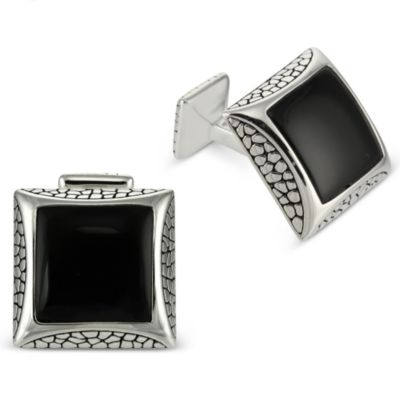 Sterling_Silver_and_Onyx_Cufflinks