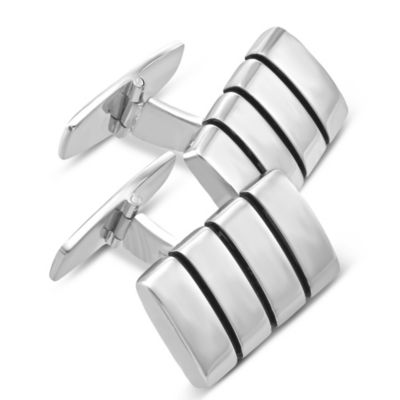 Sterling_Silver_Rectangular_Cufflinks