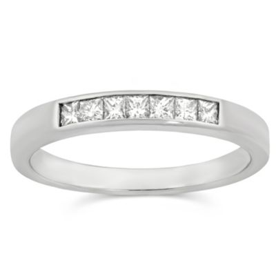 14K_White_Gold_Princess_Cut_Channel_Set_Diamond_Band,_0.33_cttw