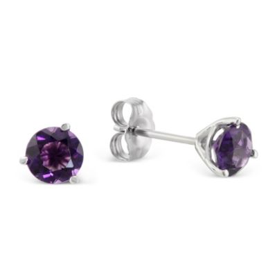 14K_Round_Faceted_Amethyst_Stud_Earrings,_5mm