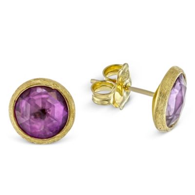 18K_Amethyst_Stud_Earrings