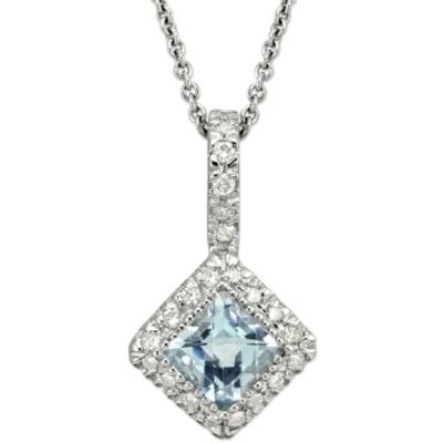 14K_White_Gold_Checkerboard_Aquamarine_and_Diamond_Pendant