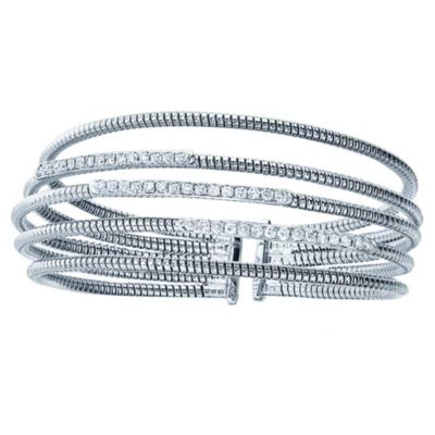 18K_Diamond_Bangle_Bracelet