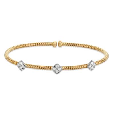 18K_Rose_Gold_Diamond_Station_Cuff_Bracelet